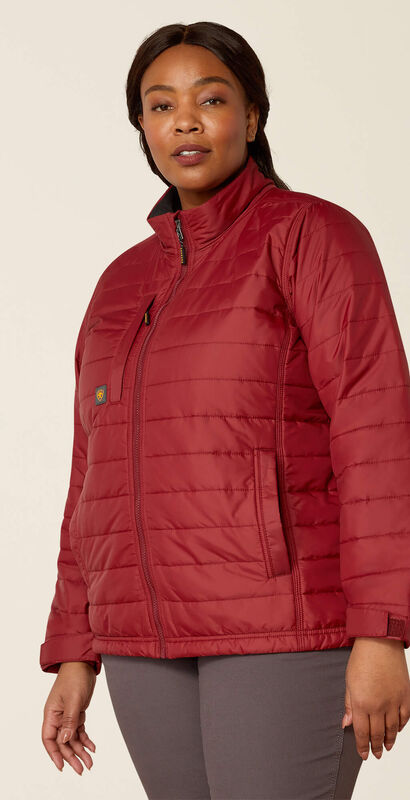 Rebar Cordura Ripstop Lightweight Insulated Jacket Front Plus